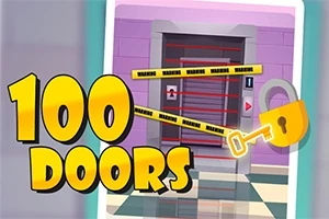 Cửa khóa chặt với băng cảnh báo màu vàng và chìa khóa lớn bên cạnh, trên nền gạch caro