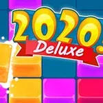 Hình ảnh hiển thị các khối màu sắc sặc sỡ với dòng chữ 2020 Deluxe nổi bật