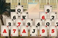 Trò chơi Tripeaks Solitaire thú vị tại Ai Cập cổ đại