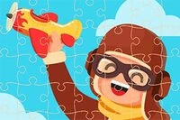 Trò chơi xếp hình Máy Bay là trò chơi trực tuyến thú vị