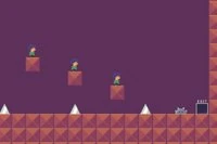 Hộ tống an toàn các bản sao trong trò chơi platformer kiểu arcade