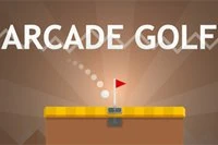Chơi qua các lỗ trong game golf phẳng tối giản này