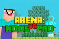 Chào mừng đến với Noob vs Pro: Đấu Trường Chiến Đấu Nhiều