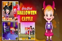 Để mừng Lễ Halloween, Bé Hazel và bạn cùng lớp đến thăm lâu