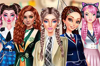Dress up stylish school uniforms worldwide!