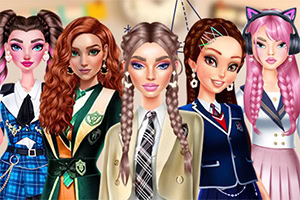 Dress up stylish school uniforms worldwide!
