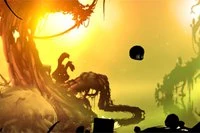 Trong Badland, bạn điều khiển một sinh vật bí ẩn trong khu rừng
