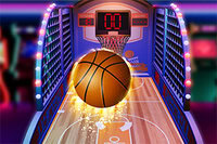 Bắn bóng nhanh, ghi điểm cao, tranh thủ thời gian trong Basketball Arcade