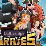 Ba nhân vật hải tặc với tàu lớn trong nền, bên cạnh chữ Pirates