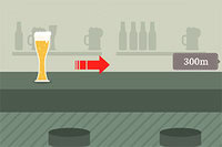 Beer Pushing là trò chơi arcade dựa trên vật lý