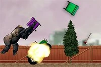 Dẫn dắt King Kong khổng lồ đi và đập phá mọi thứ trên