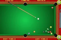 Chọn trò 8 bóng hoặc Straight Pool, đưa bóng vào lỗ và giành