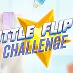 Hình ảnh chứa dòng chữ BOTTLE FLIP CHALLENGE trên nền ngôi sao màu vàng