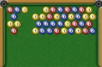 Trò chơi bắn bong bóng với bóng Billiard