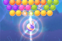 In this fascinating bubble shooter game, match 3 to blast and drop colorful