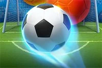 Sút bóng để làm trống sân trong Bubble Shooter Soccer 2!