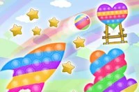 Cannon Ball + Pop It Fidget là trò Pop It với 30 cấp độ
