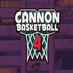 Logo Cannon Basketball 4 nổi bật trên nền màu tím