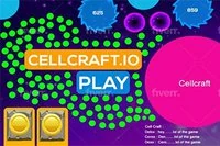 Trò chơi cạnh tranh ăn uống để sống sót trong Cellcraft.io