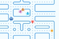 Ăn càng nhiều mảnh càng tốt trong trò chơi pixel retro này
