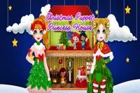 Anna và Elsa đã luôn mơ ước nhận được một ngôi nhà búp bê