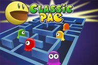 Pacman Cổ Điển: ăn hết chấm vàng và tránh ma