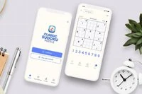 Trò chơi Sudoku cổ điển với lưới Sudoku