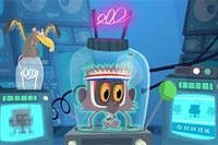 Trong phòng thí nghiệm của Flint Lockwood, nhân bản Steve bằng cách