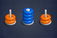 Color Hoop Stack là trò xếp vòng màu gây nghiện cổ điển