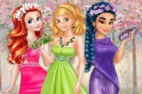 Ba nàng công chúa sẵn sàng diện đồ lấy cảm hứng từ màu