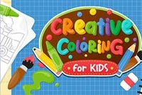 Trong game HTML5 Creative Coloring, bạn tô màu cho các hình ảnh dễ