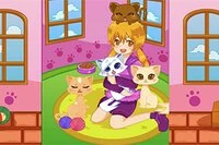 Giúp Cutie điều hành trung tâm cứu hộ mèo dễ thương trong trò chơi quản lý này