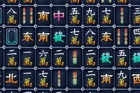 Mahjong Connect với giao diện tối