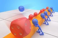 Trò chơi Dice Push là trò ném xí ngầu vui nhộn với mô hình