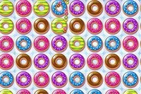 Màn hình Candy Crush Saga tràn ngập bánh donut, tạo nên game Donut