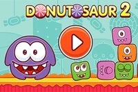 Cho quái vật dễ thương tên Donatosaur ăn