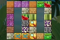 Mahjong link trong chuyến đi safari rừng với hoa văn hoang dã!