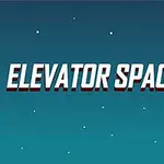 Hình ảnh có nền màu xanh đậm với dòng chữ ELEVATOR SPACE và biểu tượng hình tháp với đèn sáng ở trên