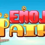 Hình ảnh chứa chữ EMOJI PAIRS với các biểu tượng cảm xúc vui nhộn trên nền bầu trời xanh