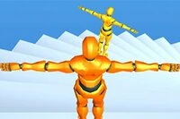 Nhảy khỏi cầu thang và kiểm soát trọng tâm