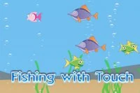 Chơi Fishing With Touch, bạn cần chạm để câu hết cá