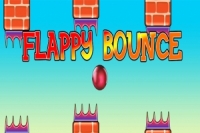 Điều khiển bóng trong trò chơi Flappy Bounce