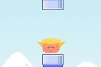 Flappy Trump là trò chơi giải trí vui nhộn giống flappy bird