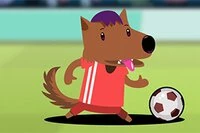 Giải vô địch bóng đá với những chú chó dễ thương