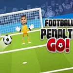 Cầu thủ đang chuẩn bị thực hiện cú sút penalty đối diện với thủ môn trên sân cỏ
