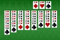 Di chuyển tất cả 52 lá bài đến bốn chỗ nền để thắng trong