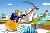 Dùng búa để vượt núi tuyết và giúp động vật thoát khỏi