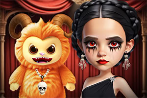 Cùng Gloomy Princess và gấu bông dễ thương thử phong cách gothic