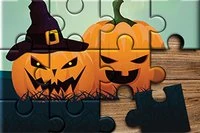 Trò xếp hình thư giãn với hình ảnh chủ đề Halloween