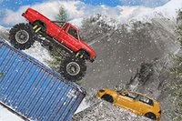 Chơi game lái xe tải quái vật Hard Wheels Winter edition